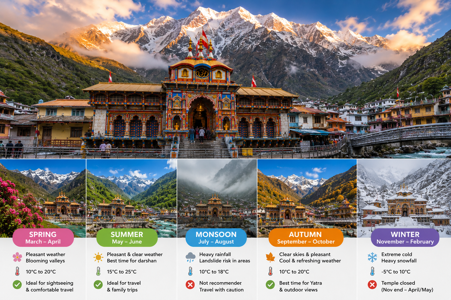 Chardham Yatra Package from Pune 2026 | 12 Days Guided Tour